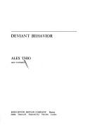Cover for Deviant behavior