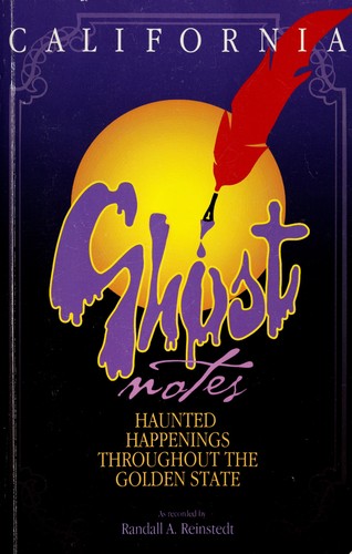 Cover for California ghost notes