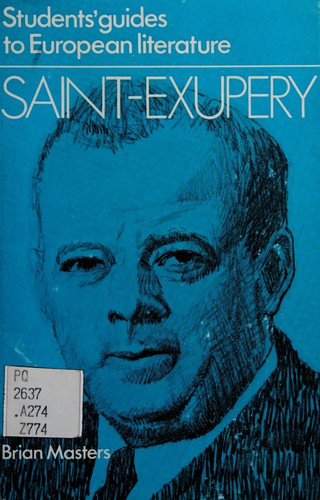 Cover for A student's guide to Saint-Exupéry