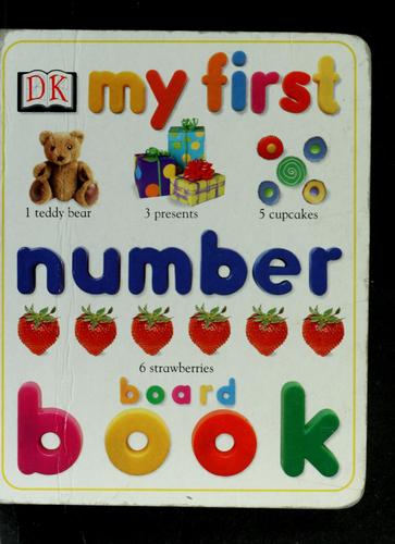 Cover for My first number board book