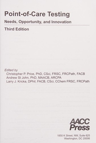 Cover for Point-of-care testing