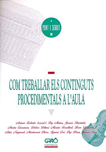 Cover for Com treballar els continguts procedimentals a l'aula