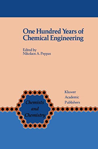 Cover for One Hundred Years of Chemical Engineering