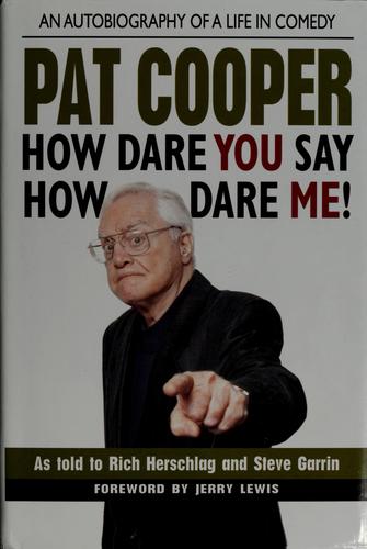 Cover for How dare you say how dare me!