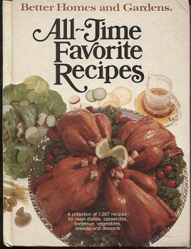 Cover for Better Homes and Gardens All-Time Favorite Recipes
