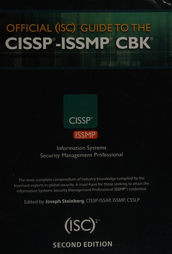 Cover for Official (ISC)² guide to the CISSP-ISSMP CBK