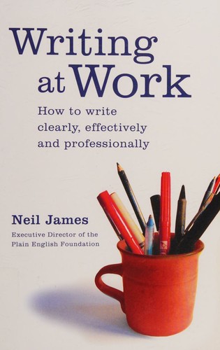 Cover for Writing at Work