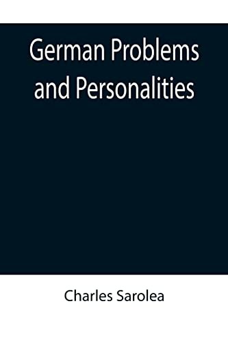 Cover for German Problems and Personalities