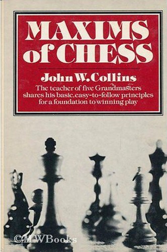 Cover for Maxims of chess