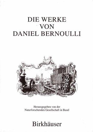 Cover for Die Werke von Daniel Bernoulli ; Band 7 (Die Werke von Daniel Bernoulli)