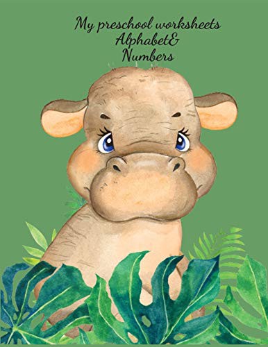 Cover for My preschool worksheets Alphabet&Numbers
