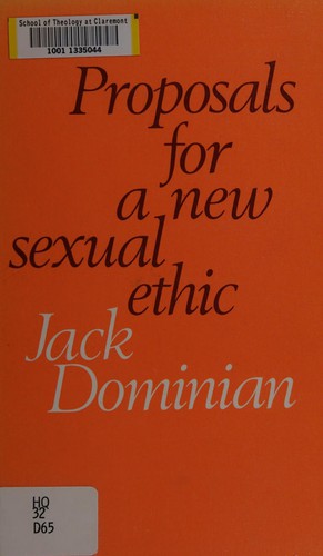 Cover for Proposals for a new sexual ethic