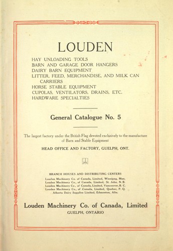 Cover for Louden...
