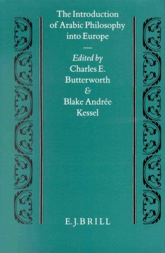 Cover for The Introduction of Arabic philosophy into Europe