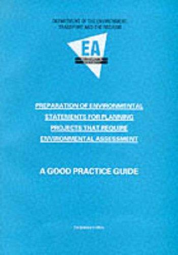 Cover for Preparation of Environmental Statements for Planning Projects That Require Environmental Assessment