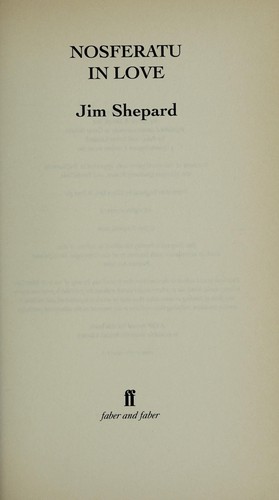 Cover for Nosferatu in Love