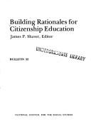 Cover for Building rationales for citizenship education