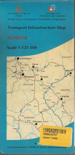 Cover for Achham 1:125000