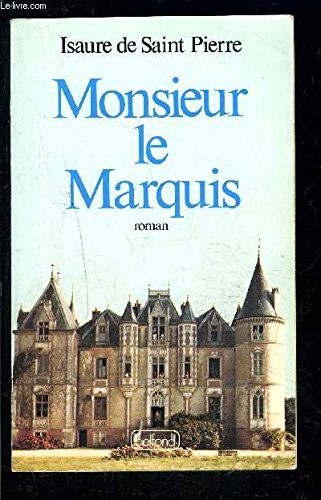Cover for Monsieur le marquis