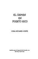 Cover for El crimen en Puerto Rico