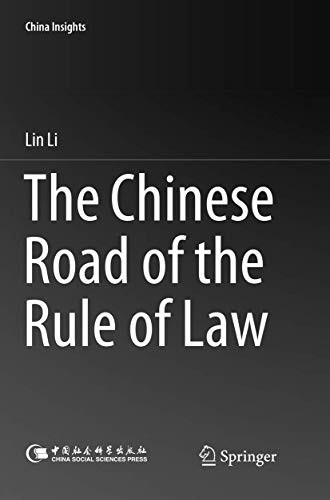 Cover for The Chinese Road of the Rule of Law