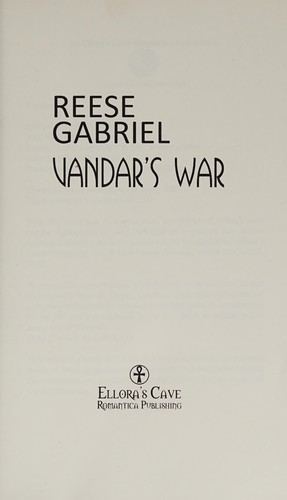Cover for Vandar's war