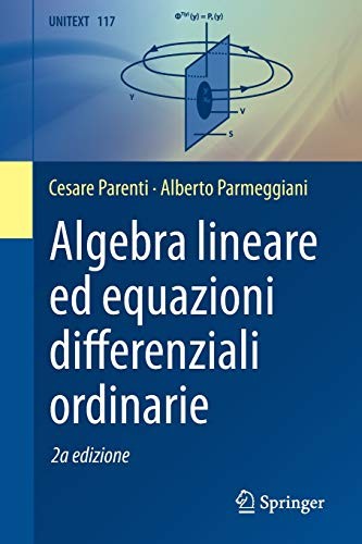 Cover for Algebra lineare ed equazioni differenziali ordinarie