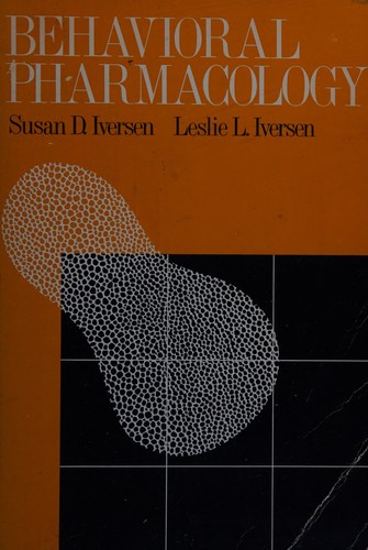 Cover for Behavioral pharmacology