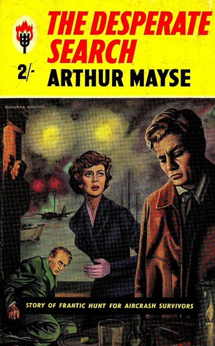 Cover for The desperate search.