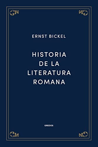 Cover for Historia de la literatura romana