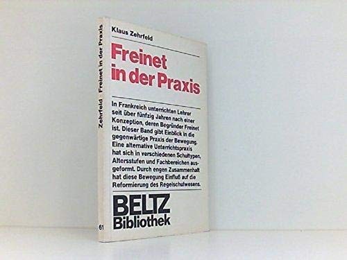 Cover for Freinet in der Praxis