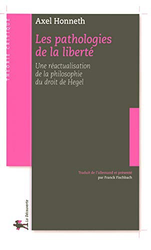 Cover for Les pathologies de la liberté