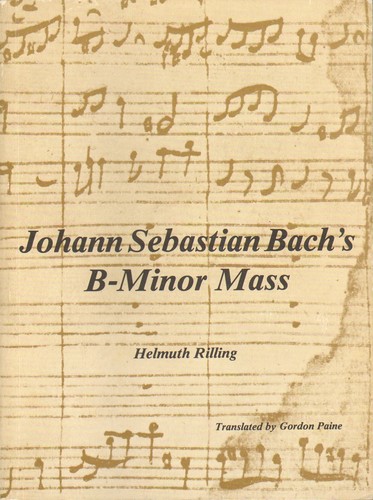 Cover for Johann Sebastian Bach's B-minor mass