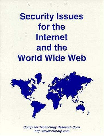 Cover for Security issues for the Internet and the World Wide Web