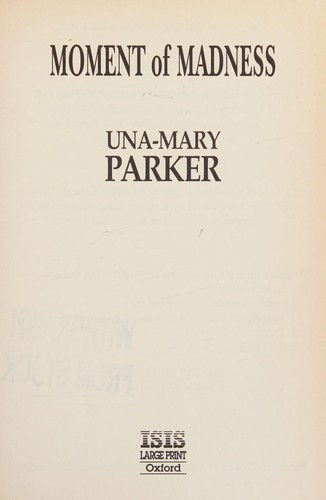 Cover for Moment of madness