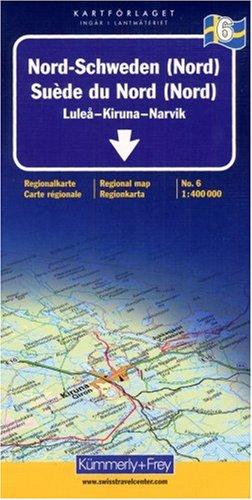 Cover for Northern Sweden (Regional Maps - Sweden)
