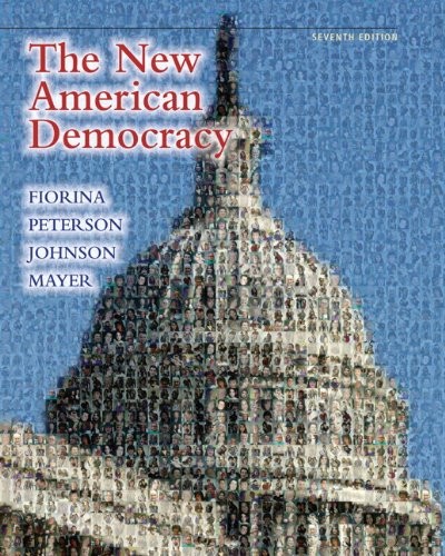 Cover for New American Democracy, The Plus MyPoliSciLab with eText -- Access Card Package (7th Edition)