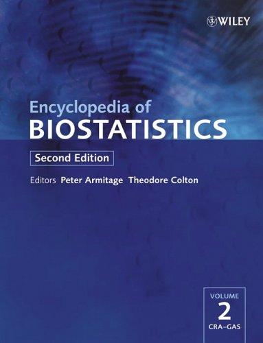 Cover for Encyclopedia of Biostatistics