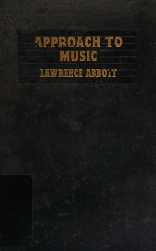 Cover for Approach to music