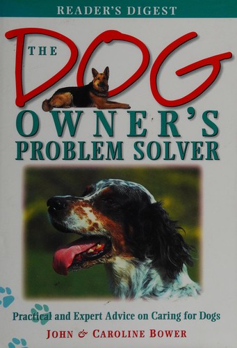 Cover for The dog owner's problem solver