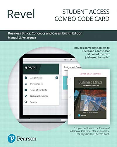 Cover for Revel for Business Ethics
