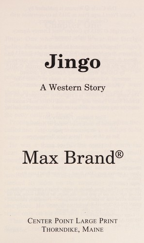 Cover for Jingo