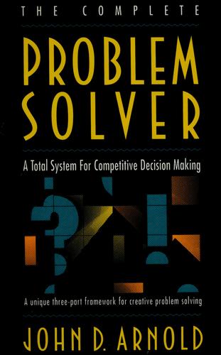 Cover for The complete problem solver