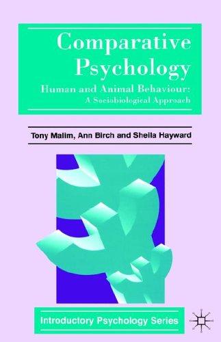Cover for Comparative psychology