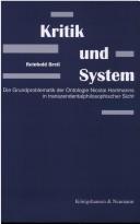 Cover for Kritik und System