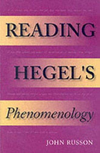 Cover for Reading Hegel's Phenomenology (Studies in Continental Thought)