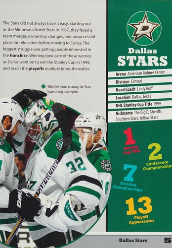 Cover for Dallas Stars