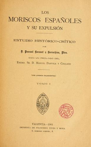 Cover for Moriscos españoles y su expulsión