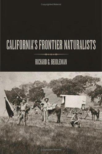 Cover for California's frontier naturalists