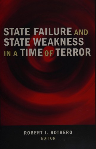 Cover for State failure and state weakness in a time of terror